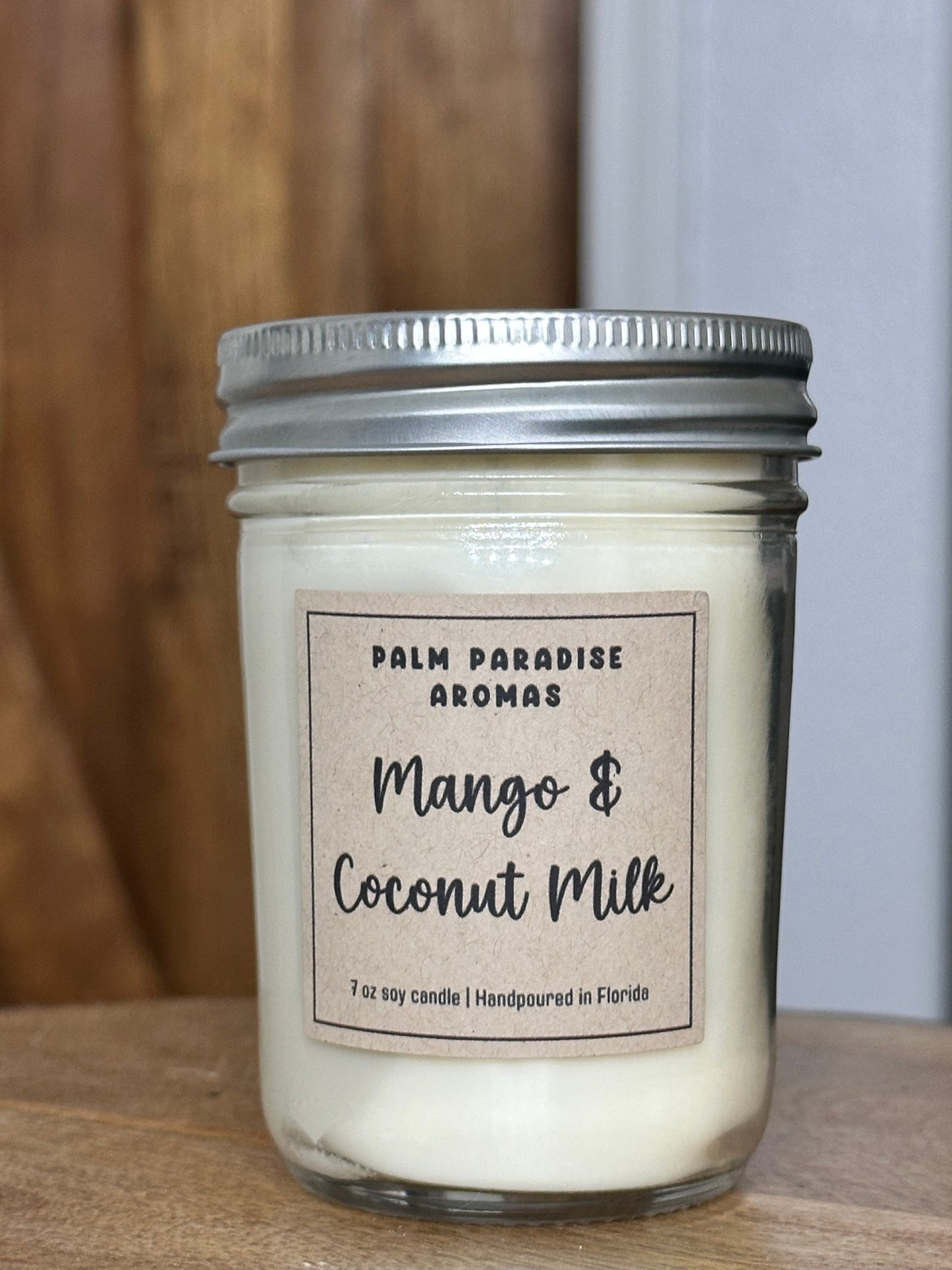 7oz Soy Candle in Mason Jar