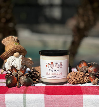 It’s Spooky Season Wooden Wick